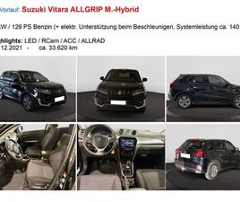 SUZUKI VITARA HYBRID COMFORT ALLGRIP *4X4*LED*RCAM*ACC*