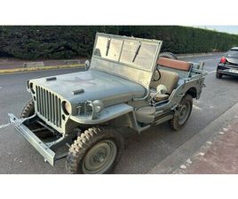 1944 WILLYS MB JEEP – WWII MILITARY VEHICLE – REBUILT ENGINE
