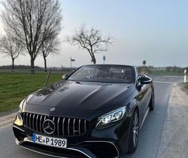 S63 CABRIO AMG FACELIFT 612PS 4.0 V8 BITURBO SKLASSE , SCOUPE,