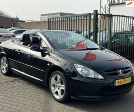 PEUGEOT 307 CC 2.0-16V CABRIOLET LEERBEKELEDING STOELVERWARMING AIRCO CRUIS CONTROL PARKEER SENSOR