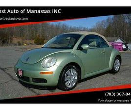 2008 VOLKSWAGEN NEW BEETLE CONVERTIBLE S LOW MILES