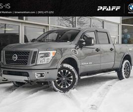 NISSAN TITAN CREW CAB * XD PRO 4X 4X4 DIESEL NAVIGATION BAC * CARFAX * Ц