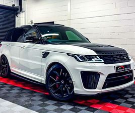 LAND ROVER RANGE ROVER SPORT P575 5.0 P575 V8 SVR AUTO 4WD EURO 6 (START/STOP) 5DR