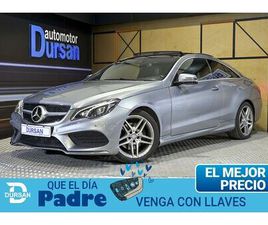 MERCEDES-BENZ CLASE E MERCEDES-BENZ COUPE E 250