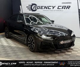 BMW SERIE 4 GRAN COUPE 420D BMW SÉRIE 4 GRAN COUPE 420D XDRIVE M SPORT - BVA G26 PHASE 1