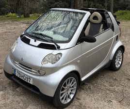SMART FORTWO XCLUSIVE CABRIO C/AC 0.8 CDI 41CV JUNHO/01