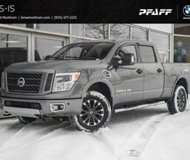 NISSAN TITAN CREW CAB * XD PRO 4X 4X4 DIESEL NAVIGATION BAC * CARFAX * Ц