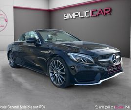 MERCEDES CLASSE C CABRIOLET 220 D 9G-TRONIC FASCINATION / CAMERA/ SIEGES CHAUFFANTS-VENTILES/GARANTIE 12 MOIS