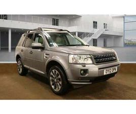 LAND ROVER FREELANDER SD4 2012 LAND ROVER FREELANDER 2.2 SD4 HSE 5DR AUTO ESTATE DIESEL AUTOMATIC