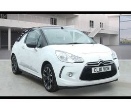 2013 CITROEN DS3 CABRIO 1.6 DSTYLE PLUS