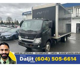 2020 HINO 195 18’ BOX + LIFTGATE + EFFICIENT + DURABLE