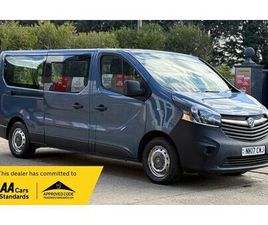 2017 VAUXHALL VIVARO 1.6CDTI 2900 L2H1 (95PS)(EU6) (START/STOP) 9 SEATS COMBI