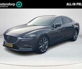 MAZDA 6 2.5 SKYACTIV-G 194 SIGNATURE | NAVIGATIE | ACHTERUITRIJCAMERA | LEDER