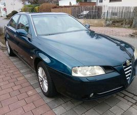 ALFA ROMEO 166 2.4 JTD DISTINCTIVE SCHECKHEFTGEPFLEGT