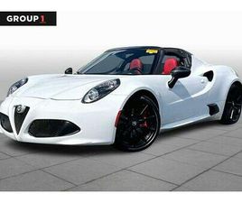 USED 2015 ALFA ROMEO 4C SPIDER BASE