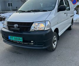 TOYOTA HIACE D-4D 5-D 117HK 4WD LANG