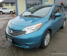 NISSAN VERSA NOTE USED 2016 NISSAN VERSA NOTE GREAT VALUE SV-EDITION 5 PASSENGER 1.6L - DOHC.. CD/AUX/USB INPUT.. BACK-UP CAMERA.. KEYLESS ENTRY..