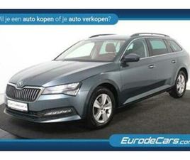 SKODA SUPERB COMBI 2.0 TDI *1STE EIGENAAR*NAVIGATIE*STOELVER — SKODA — MARKTPLAATS