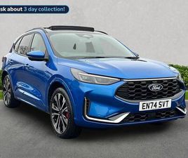 FORD KUGA FORD KUGA 2.5H DURATEC ST-LINE X SUV 5DR PETROL HYBRID CVT AWD EURO 6 (S/S) (183 PS)