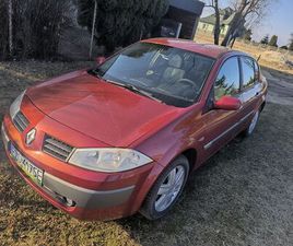 RENAULT MEGANE SEDAN 1.6 BENZYNA 112 KM ROCZNIK 2005 R OZORKÓW • OLX.PL