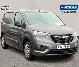 2022 VAUXHALL COMBO 2000 1.5 TURBO D 100PS H1 SPORTIVE VAN [6 SPEED] PANEL VAN DIESEL MANUAL