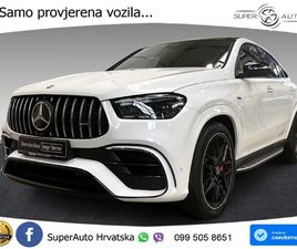MERCEDES GLE COUPE 63 S AMG 4M AUT. 612 KS, ZRAČNI+ACC+360+GR SJED+HEAD+PANO