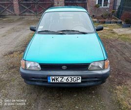 TOYOTA STARLET STAN BARDZO DOBRY SIECIECHÓW • OLX.PL