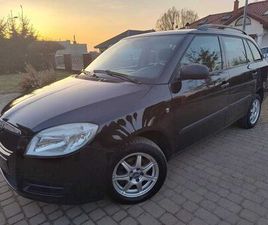 SKODA FABIA KOMBI-KLIMA-ALU-CENTRALNY-CZARNA-2009 DĘBNO • OLX.PL