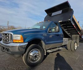 2001 FORD F-550 SUPER DUTY 4WD REGULAR CAB DUMP TRUCK
