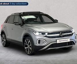 VOLKSWAGEN T-ROC 1.5 TSI STYLE DESIGN SUV 5DR PETROL DSG EURO 6 (S/S) (150 PS)