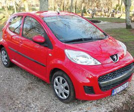 PEUGEOT 107 1,0I , 2009. GOD. , REG. DO 5/2026. , KLIMA , MOB. 092 461 98 57