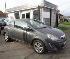 2013 13 VAUXHALL CORSA VAN 1.3 CDTI 16V SPORTIVE CAR DERIVED VAN 3DR DIE NO VAT