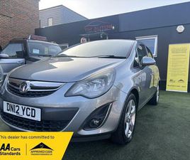 VAUXHALL CORSA 1.2 16V SXI EURO 5 5DR (A/C)
