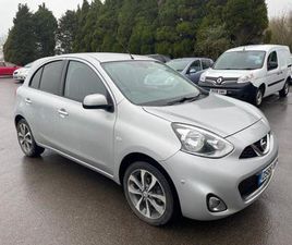 2016 NISSAN MICRA 1.2 N-TEC 5DR CVT HATCHBACK PETROL AUTOMATIC