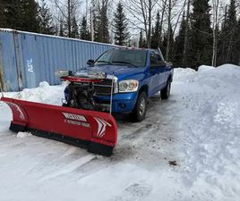 2007 DODGE 3500 LARAMIE W/PLOW