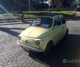 FIAT 500L 1970 ROMA F4 MOTORE 650CC 5 MARCE