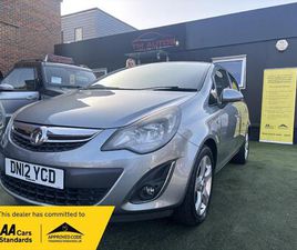VAUXHALL CORSA (12) 1.2 16V SXI EURO 5 5DR (A/C)