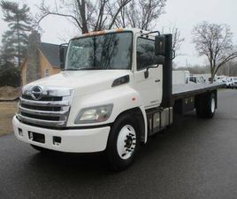 2014 HINO 338 FLATBED LOW MILES
