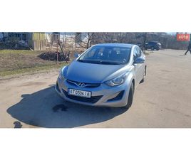 HYUNDAI ELANTRA HYUNDAI ELANTRA 2014