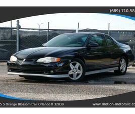USED 2005 CHEVROLET MONTE CARLO SUPERCHARGED SS