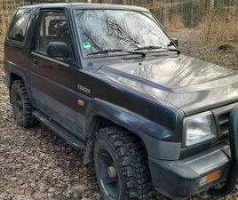 2 MAL DAIHATSU FEROZA HARD TOP F300 / REVIERFAHRZEUG