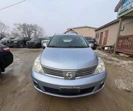 USED 2009 NISSAN VERSA HATCHBACK 1.8 SL, ONE OWNER – ULTRA LOW KM – SAFETY + WARRANTY