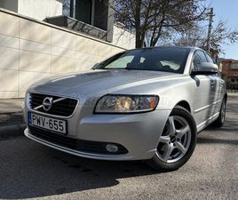 VOLVO S40 1.6 D DRIVE BUSINESS BŐRBELSŐ. CARPLAY.T.RADAR.ALUFELNI. VEZ.CSERE.GARANCIA