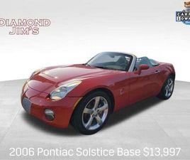 USED 2006 PONTIAC SOLSTICE BASE