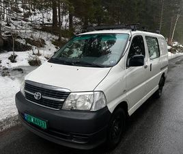 TOYOTA HIACE D-4D 5-D 117HK 4WD KORT