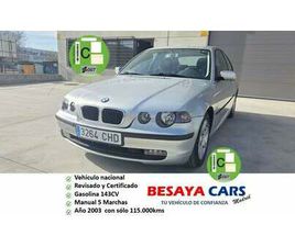 BMW SERIE 3 COMPACT 318I BMW SERIE 3 318 TI COMPACT