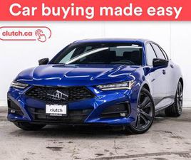 USED 2021 ACURA TLX A-SPEC W/ APPLE CARPLAY & ANDROID AUTO, SUNROOF, HEATED FRONT SEATS
