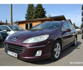 PEUGEOT 407 SW PEUGEOT 407 2.0HDI BARDZO ŁADNY ,SERWISOWANY,DWA KOMPLETY K… CZĘSTOCHOWA - SPRZEDAJEMY.PL