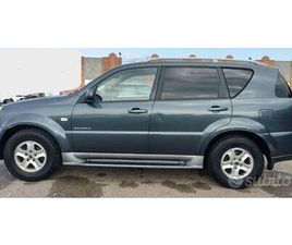 REXTON II 2.7 XDI TOD SPORT CON GANCIO TRAINO