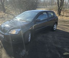 TOYOTA COROLLA 1.4.97KM.BENZYNA.2003R KLIMATYZACJA AKTUALNE NOWA SÓL • OLX.PL